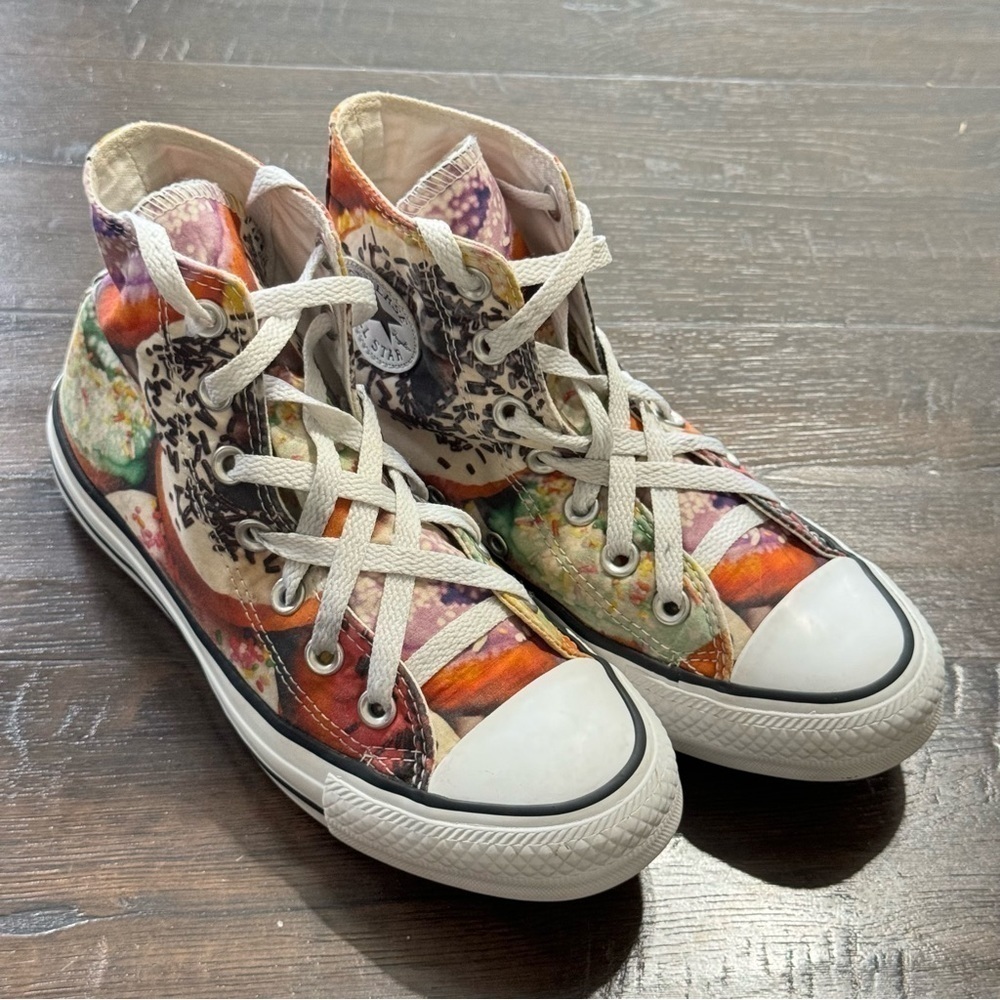 Converse Chuck Taylor All Star Hi Donuts Multicolor Sneaker Size 6 Women‎